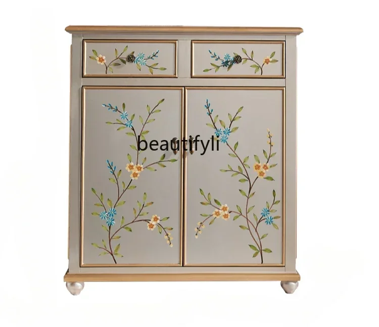 xz1zzHigh-end European style, home door, American retro painted simple entry solid wood entrance storage cabinet
xz1zzHigh-end European style, home door, American retro painted simple entry solid wood entrance storage cabinet