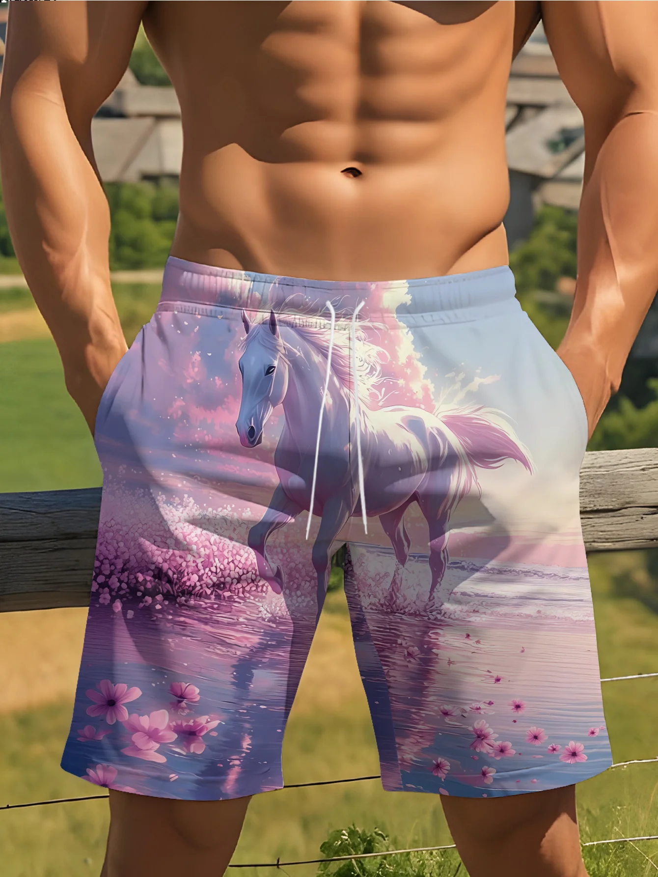 Mens Blue Stained Glass Mandala Print Quick Dry Drawstring Waist Beach Shorts Swim Trunks
Mens Blue Stained Glass Mandala Print Quick Dry Drawstring Waist Beach Shorts Swim Trunks