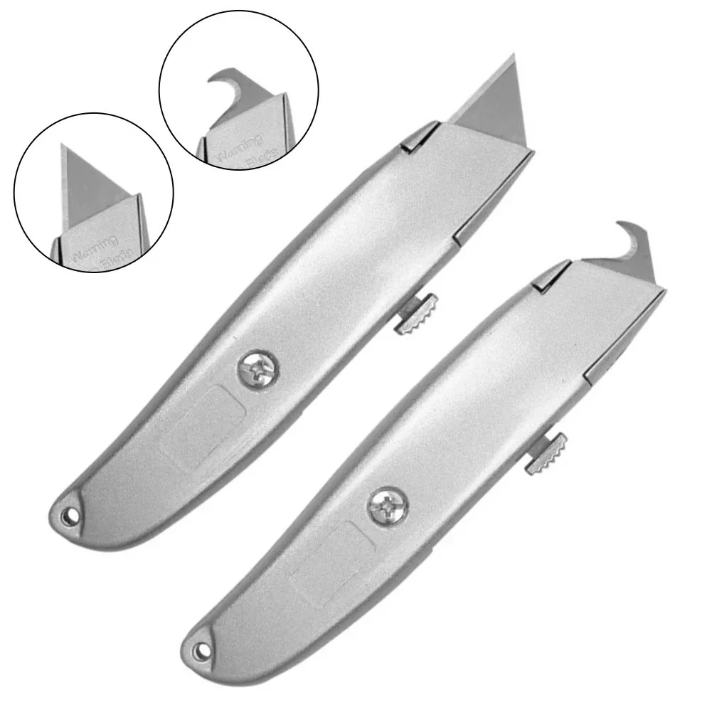 Heavy Duty Folding Utility Knife, Hook Knife, Wallpaper Cutter, Electrician Cable Stripper Knife
Heavy Duty Folding Utility Knife, Hook Knife, Wallpaper Cutter, Electrician Cable Stripper Knife