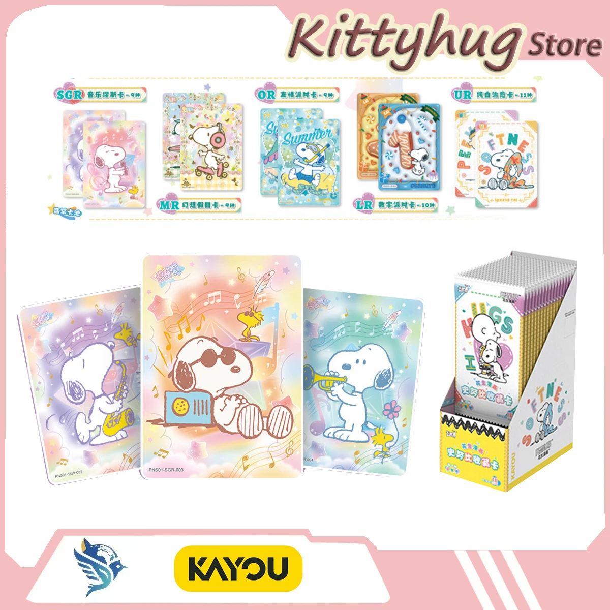Kaoyou Snoopy Collectible Card Peanuts Peanut Buns Part1 Anime Peripheral Gift For Toy
Kaoyou Snoopy Collectible Card Peanuts Peanut Buns Part1 Anime Peripheral Gift For Toy