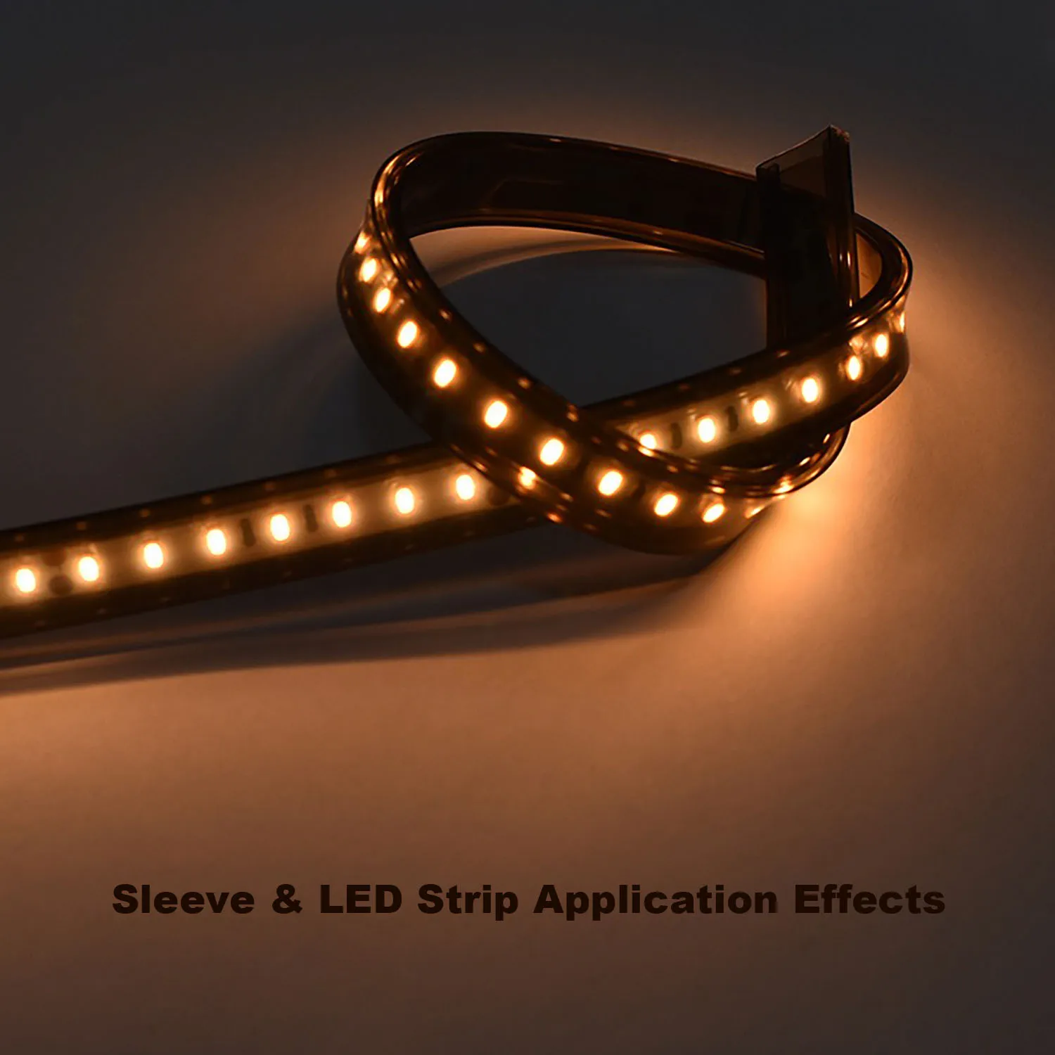 Black Translucent LED Neon Silicone Sleeve 8-12mm IP67 Waterproof for 2835/5050/1210 Light Strip
Black Translucent LED Neon Silicone Sleeve 8-12mm IP67 Waterproof for 2835/5050/1210 Light Strip