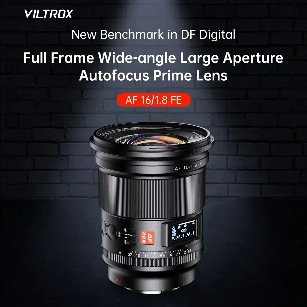 Viltrox AF 16mm F1.8 FE Full Frame Mirrorless Camera Wide Angle Fisheye Lens for Sony E A7III A7IV A7SIII 16 1.8
Viltrox AF 16mm F1.8 FE Full Frame Mirrorless Camera Wide Angle Fisheye Lens for Sony E A7III A7IV A7SIII 16 1.8