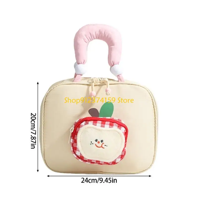 G5AE Toiletry Bag Large Capacity Makeup Bag Handheld Wash Bag Lovely Cosmetic Bag
G5AE Toiletry Bag Large Capacity Makeup Bag Handheld Wash Bag Lovely Cosmetic Bag