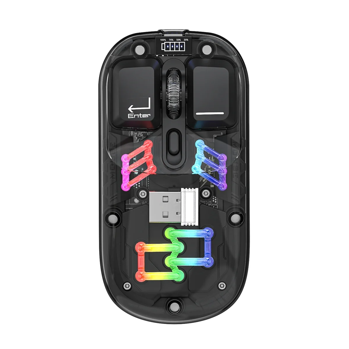 ABAB BM200 Двухрежимная мышь RGB Светящаяся 2,4G Беспроводная Bluetooth Прозрачная игровая компьютерная офисная мышь для киберспорта Черная
ABAB BM200 Двухрежимная мышь RGB Светящаяся 2,4G Беспроводная Bluetooth Прозрачная игровая компьютерная офисная мышь для киберспорта Черная