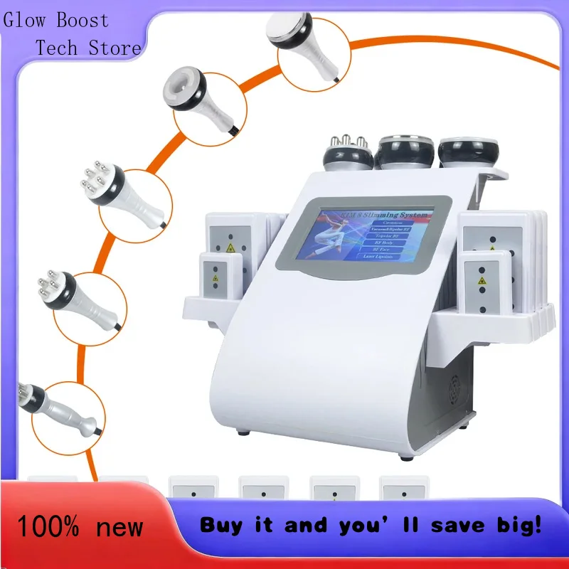 Glow Skinterest 6in1 KIM 8 40K Vacuum Therapy Cavitation Vibrating Massager Weight Loss Sculpting(Fast)
Glow Skinterest 6in1 KIM 8 40K Vacuum Therapy Cavitation Vibrating Massager Weight Loss Sculpting(Fast)