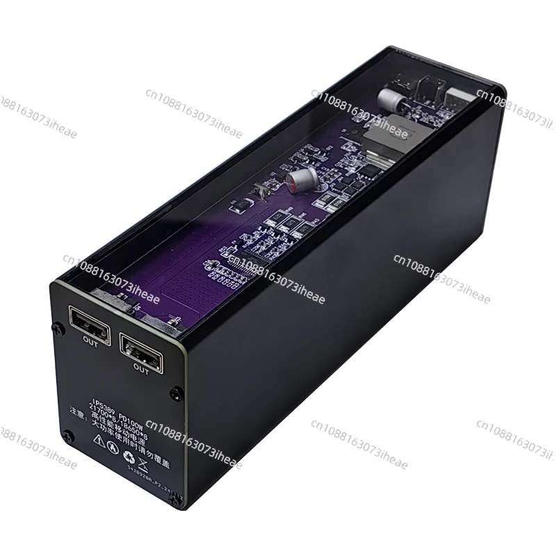 IP5389 high power 100w two-way fast charging power bank 18650-21700 power bank kit
IP5389 high power 100w two-way fast charging power bank 18650-21700 power bank kit