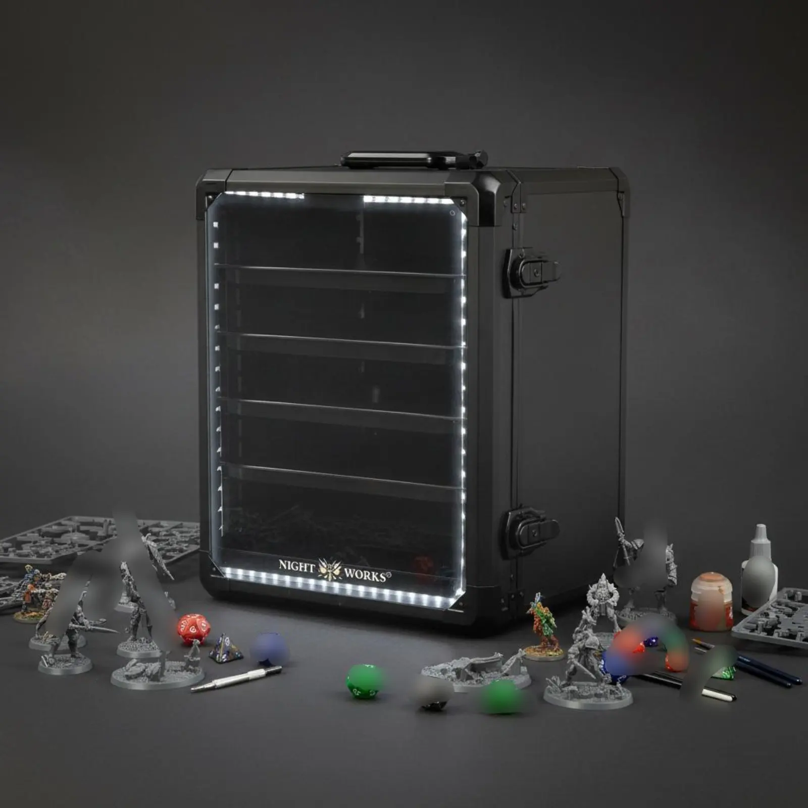 Aluminum Miniature Transport Case Clean-Seal-Resistant Aluminum Miniature Storage Case Double Anti-Security Locks Built-In
Aluminum Miniature Transport Case Clean-Seal-Resistant Aluminum Miniature Storage Case Double Anti-Security Locks Built-In