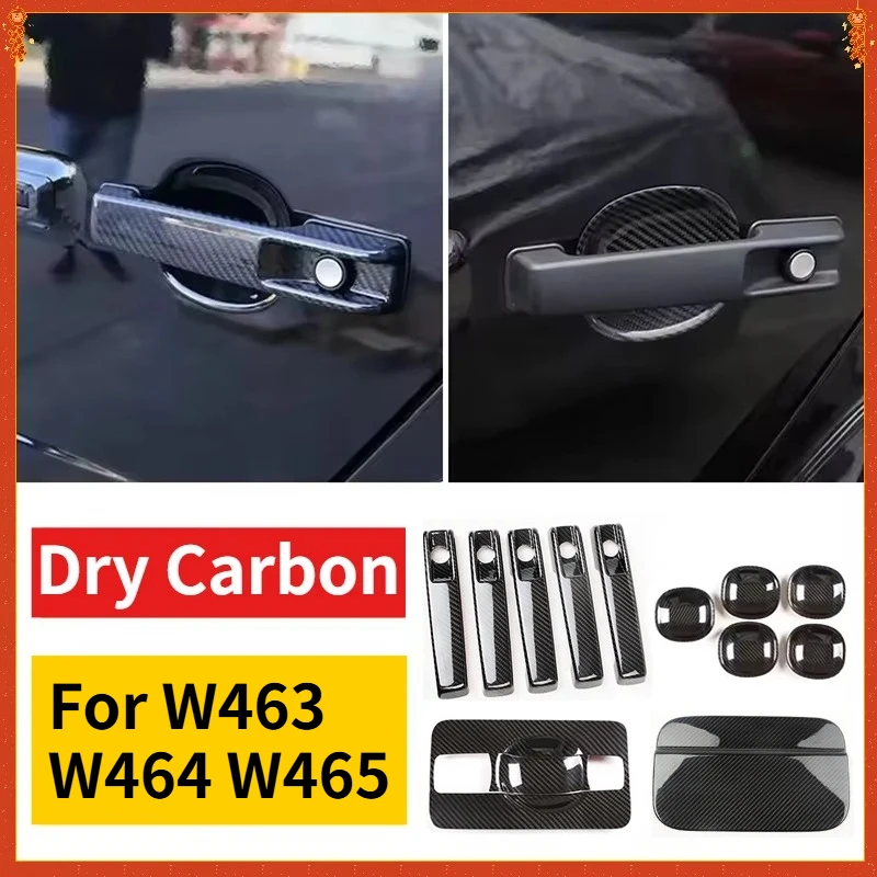 For Mercedes-Benz G Class W463 W464 W465 G65 G55 G63 G500 G550 Dry Carbon Fiber Style Exterior Door Handle and Bowl Accessories
For Mercedes-Benz G Class W463 W464 W465 G65 G55 G63 G500 G550 Dry Carbon Fiber Style Exterior Door Handle and Bowl Accessories