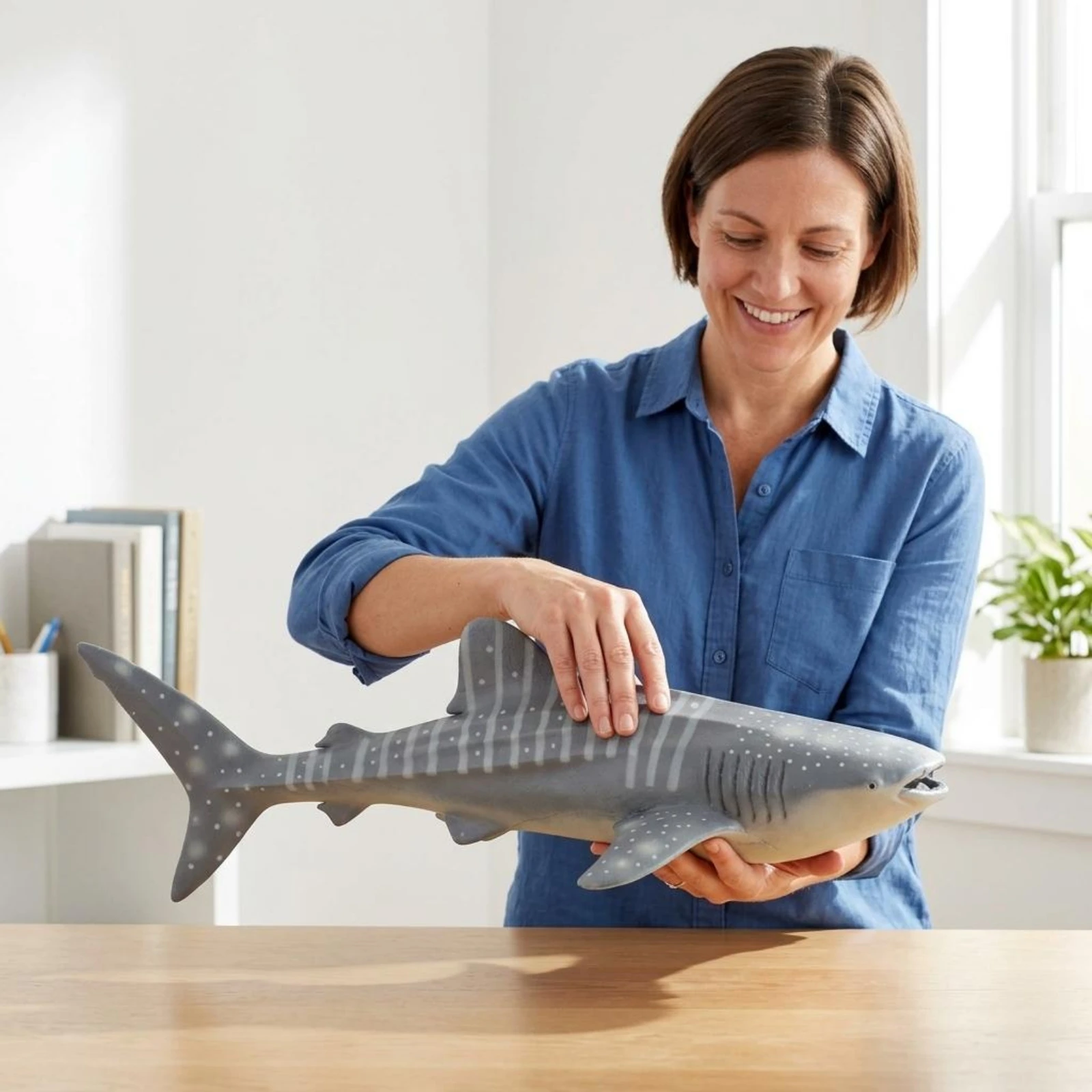 Realistic Marine Shark Figurine Educational Marine Shark Figure Ocean Creature Toy Gift Sturdy for Children, Collection
Realistic Marine Shark Figurine Educational Marine Shark Figure Ocean Creature Toy Gift Sturdy for Children, Collection