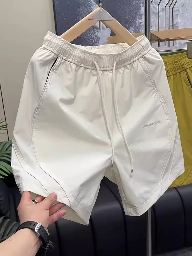Men's Summer Thin Faion Simple Color Sports Qui Dry ort Pants Casual Breathable Five-Quarter Length Polyester Fiber
Men's Summer Thin Faion Simple Color Sports Qui Dry ort Pants Casual Breathable Five-Quarter Length Polyester Fiber