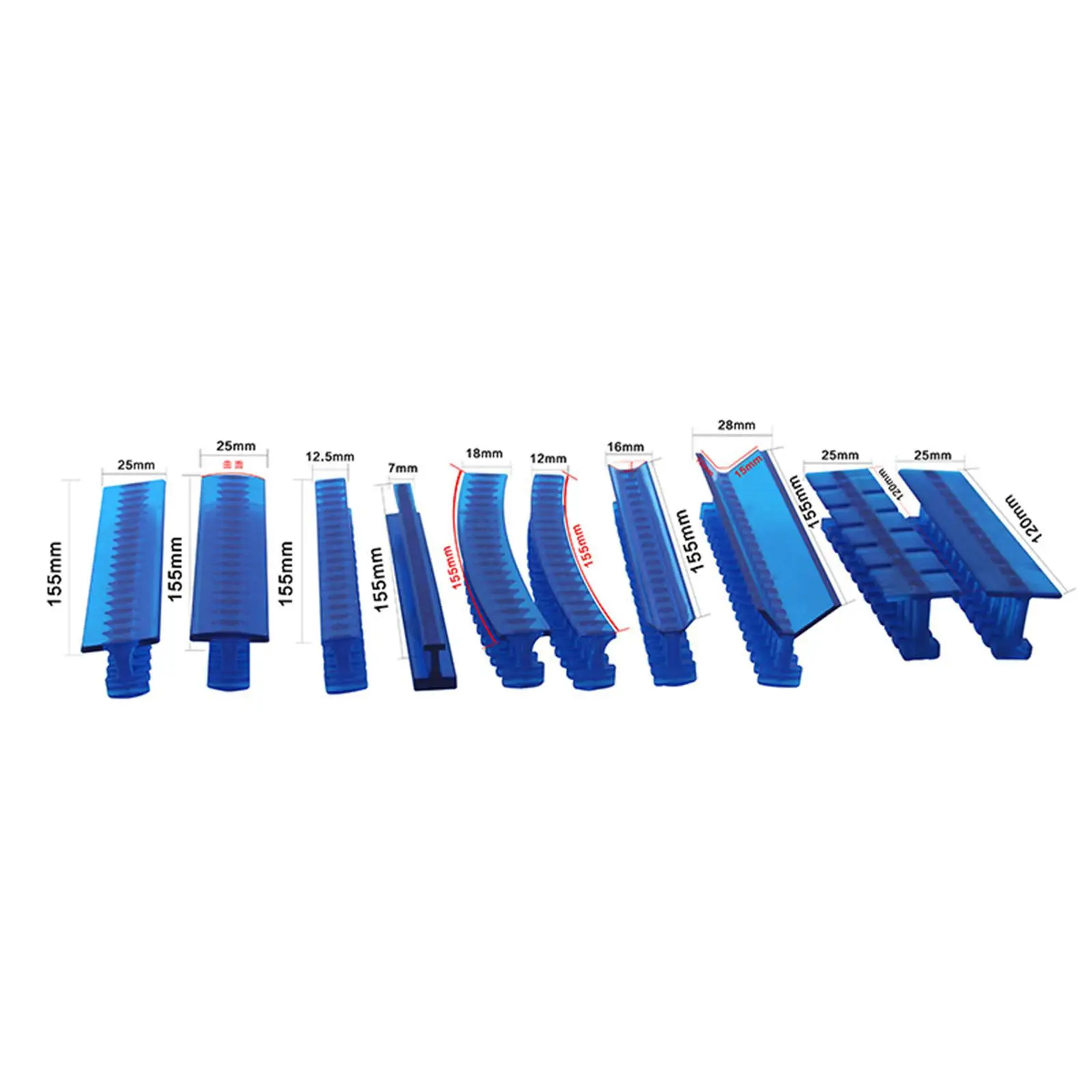 10Pcs Paintless Glue Puller Tab Kits Body DIY Dent Removal Puller Tabs for
10Pcs Paintless Glue Puller Tab Kits Body DIY Dent Removal Puller Tabs for
