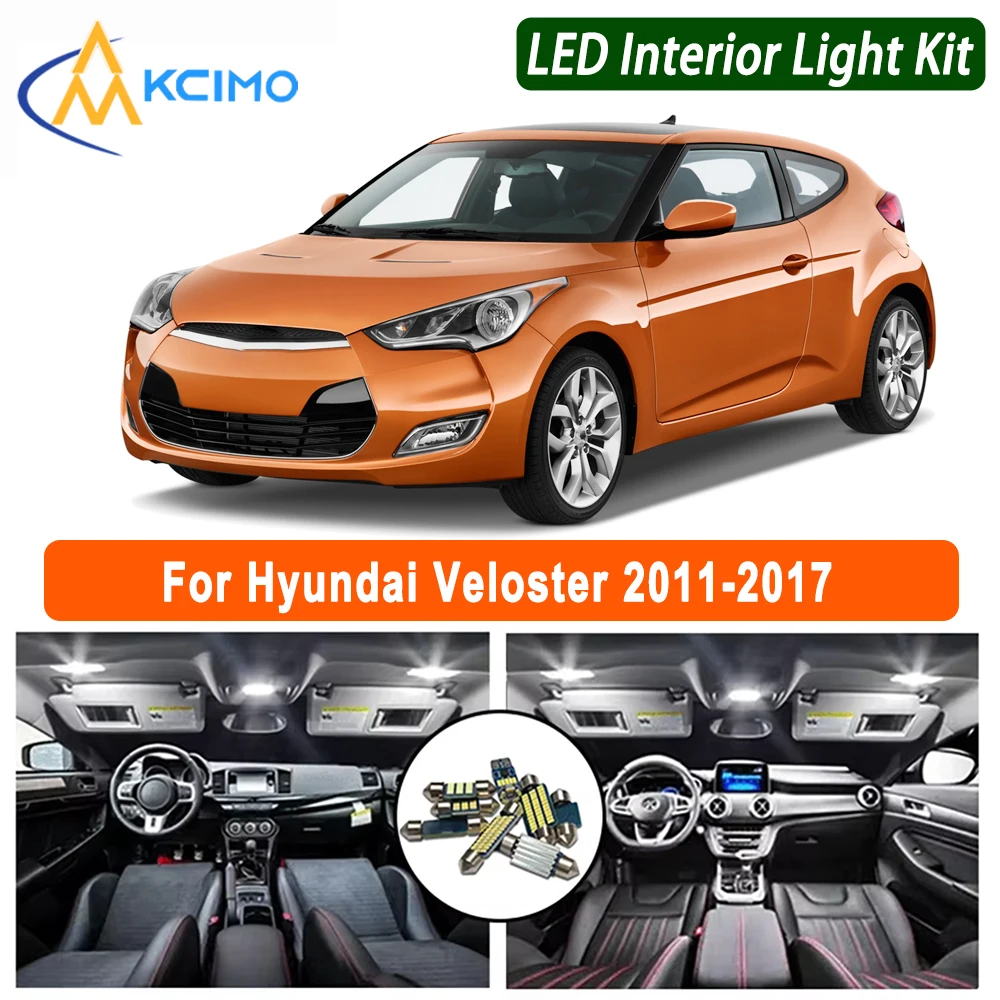 Complete LED Cabin Lighting Kit For Hyundai Veloster 2011 - 2017 | Direct Replacement for Overhead Console & Door Pockets
Complete LED Cabin Lighting Kit For Hyundai Veloster 2011 - 2017 | Direct Replacement for Overhead Console & Door Pockets