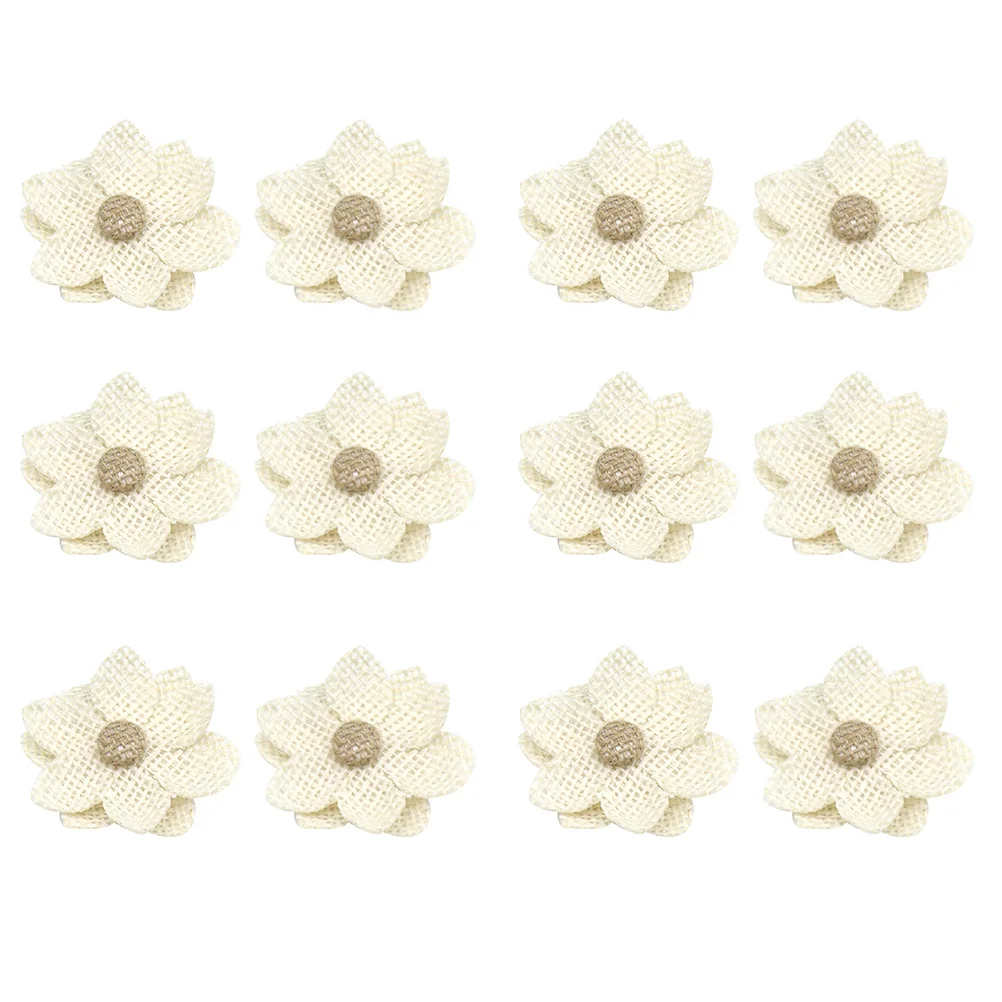 20 Pcs Natural Jute Fabric H made Linen Lace Roses Decorative DIY Flowers Lightweight Corrosion Resistant Exquisite Workmanship
20 Pcs Natural Jute Fabric H made Linen Lace Roses Decorative DIY Flowers Lightweight Corrosion Resistant Exquisite Workmanship