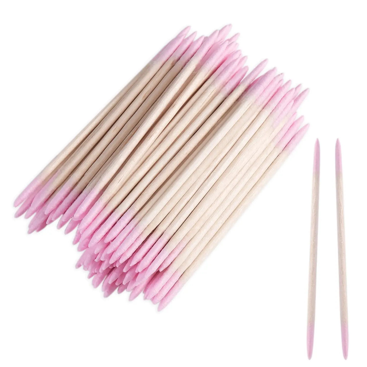 200pcs Precision Pointed Cotton Swabs, Double-head Wooden Stick Makeup Applicators for Nail Art & Detail Cleaning
200pcs Precision Pointed Cotton Swabs, Double-head Wooden Stick Makeup Applicators for Nail Art & Detail Cleaning