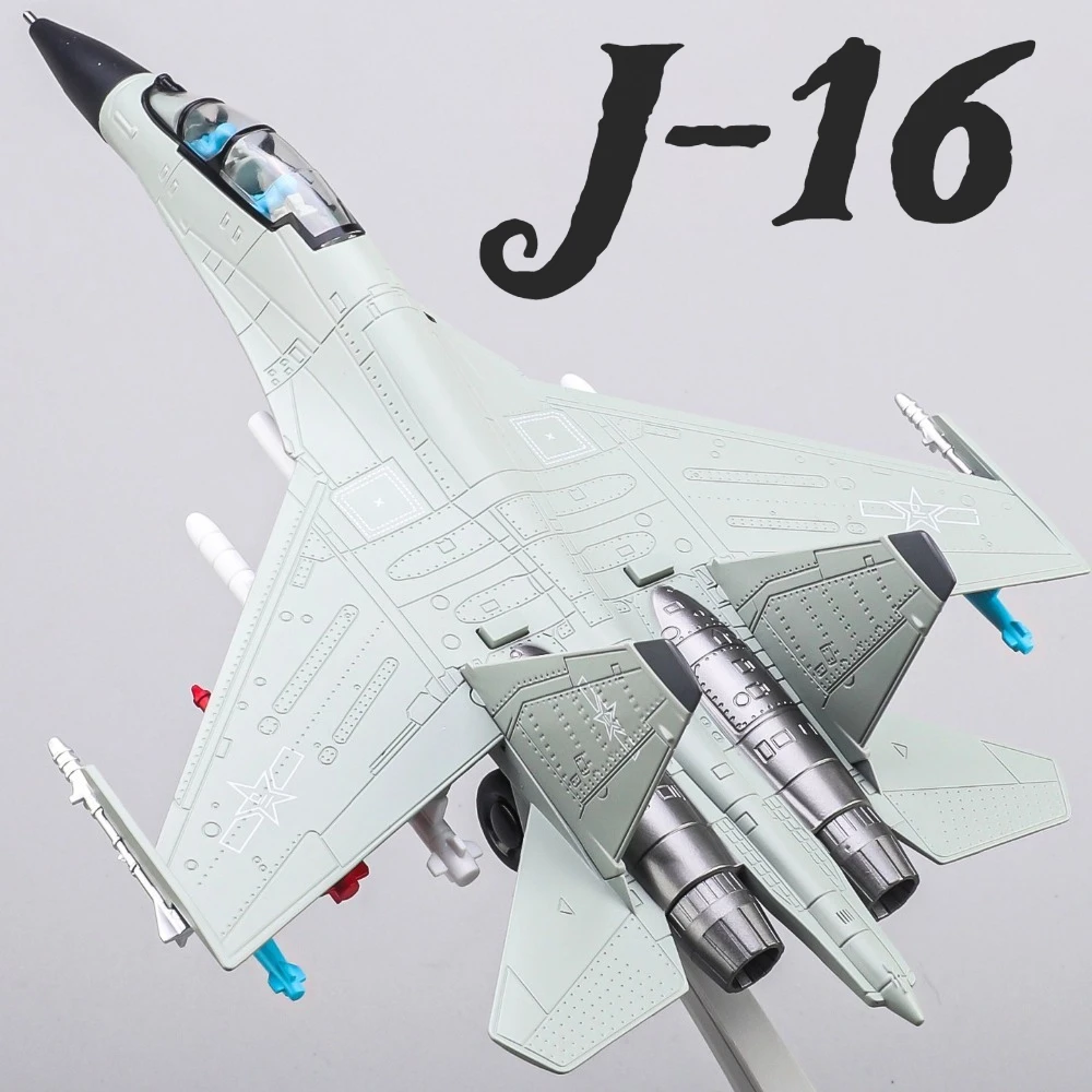 1:81 Scale J-16 Fighter Model Toy Doors Opened Sound Light Pull Back Launchable Missile Military Themed Ornaments Boys Gifts
1:81 Scale J-16 Fighter Model Toy Doors Opened Sound Light Pull Back Launchable Missile Military Themed Ornaments Boys Gifts