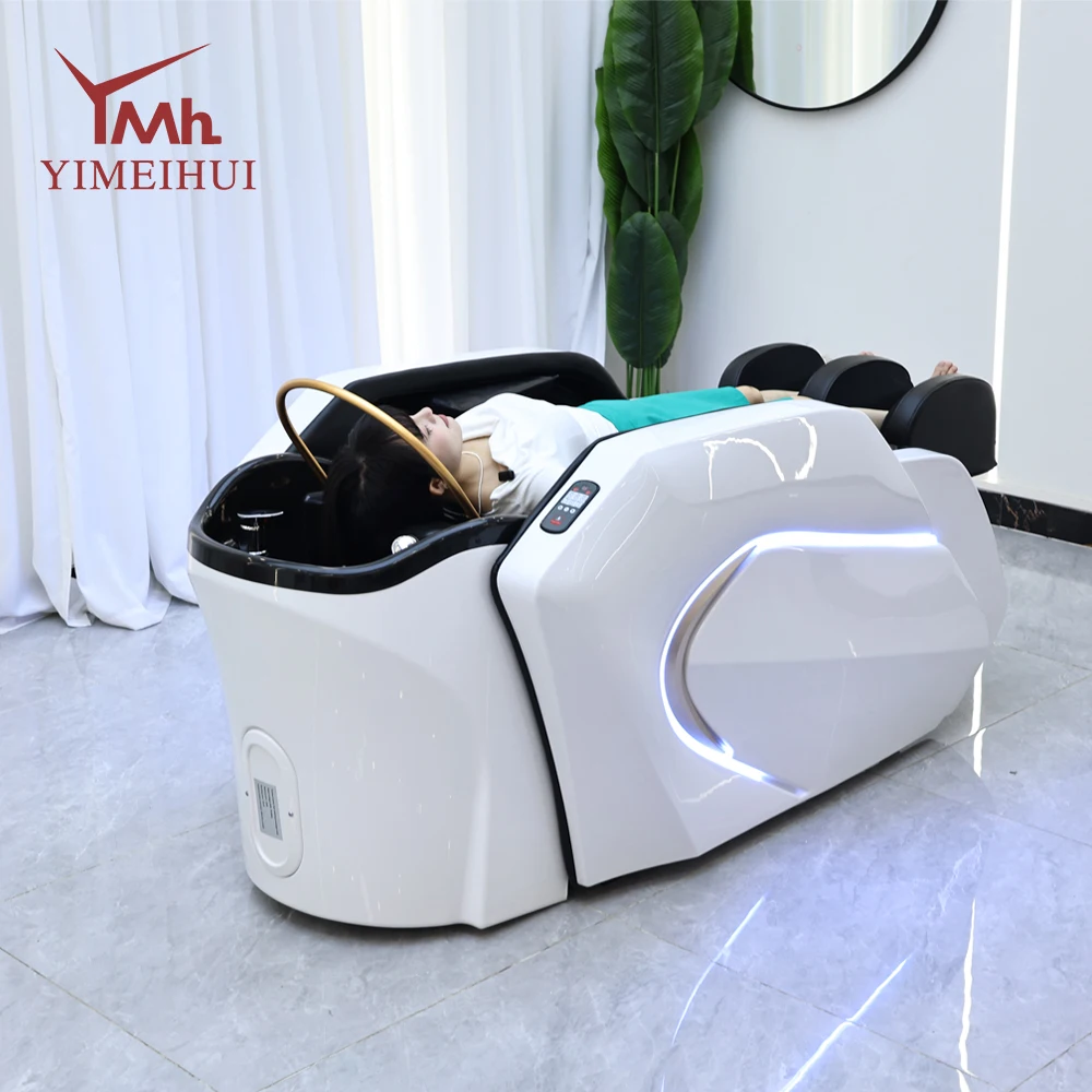Customizable Commercial Hair Spa Equipment with Full Body Massage Feature Fully Automatic Hot Water Circulation Hair Washing Bed
Customizable Commercial Hair Spa Equipment with Full Body Massage Feature Fully Automatic Hot Water Circulation Hair Washing Bed