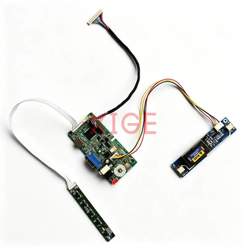 Monitor Controller Drive Board Fit M170ETN01 M170E8 CLAA170EA10 M170EG01 HDMI+VGA 1280x1024 1280*1024 2-CCFL LVDS 30-Pin DIY Kit
Monitor Controller Drive Board Fit M170ETN01 M170E8 CLAA170EA10 M170EG01 HDMI+VGA 1280x1024 1280*1024 2-CCFL LVDS 30-Pin DIY Kit