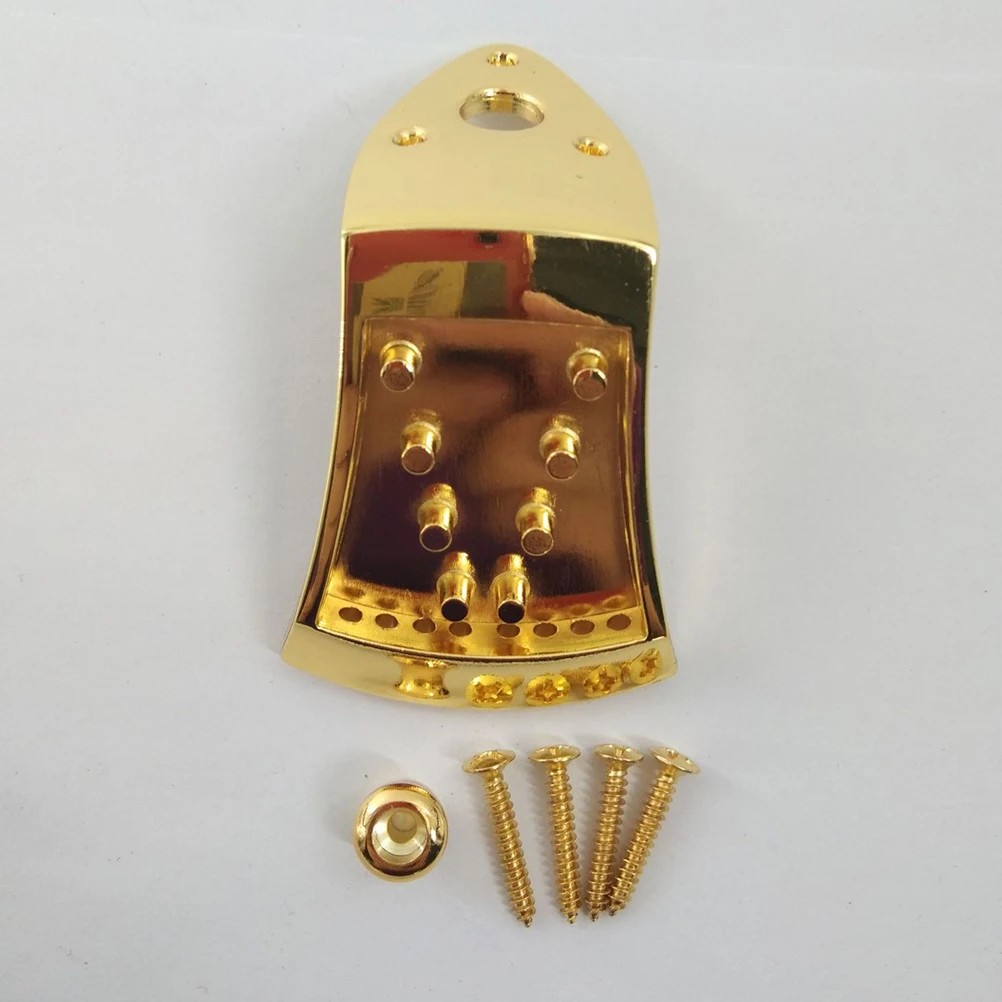 Mandolin Bridge Tailpiece with Screws High Quality Parts Metal Zinc Alloy Instrument for
Mandolin Bridge Tailpiece with Screws High Quality Parts Metal Zinc Alloy Instrument for