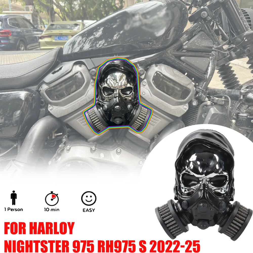 For Harley Nightster975 RH975 S Skull High-Flow Air Intake Kit Air Cleaner Filter System MotorcycleAccessories2022-2025New Style
For Harley Nightster975 RH975 S Skull High-Flow Air Intake Kit Air Cleaner Filter System MotorcycleAccessories2022-2025New Style