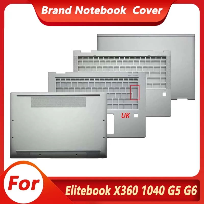 New Laptop Cover For Elitebook X360 1040 G5 G6 LCD Screen Back Cover Palmrest Top Case Lower Bottom Cover Silver 14.0 Inch
New Laptop Cover For Elitebook X360 1040 G5 G6 LCD Screen Back Cover Palmrest Top Case Lower Bottom Cover Silver 14.0 Inch