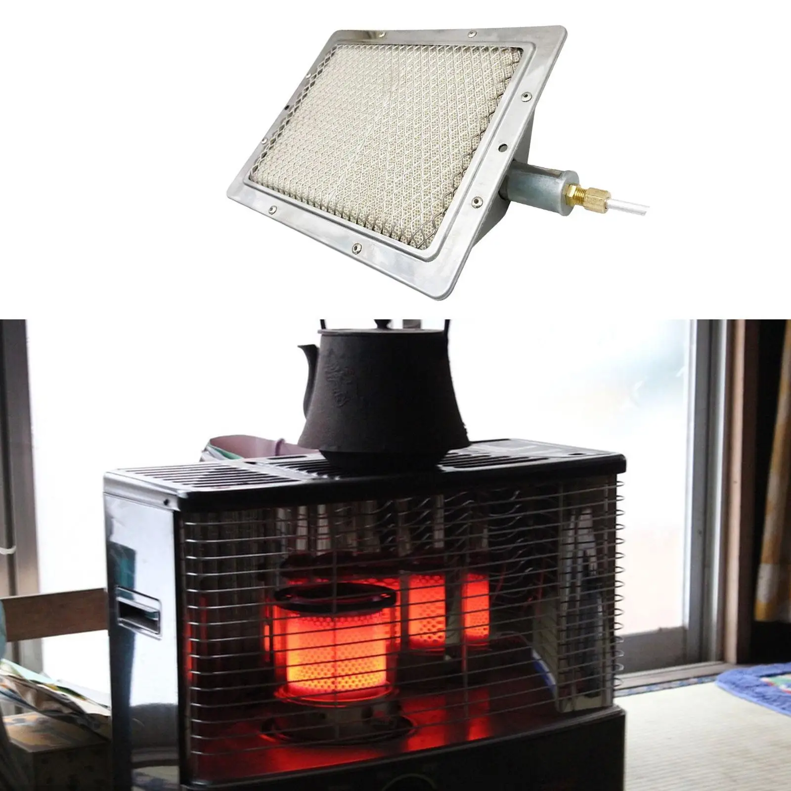22*17cm Barbecue BBQ Infrared Ceramic Heater Burner Gas Grill Stove Stainless Galvanized Sheet Plate Heating Element with Nozzle
22*17cm Barbecue BBQ Infrared Ceramic Heater Burner Gas Grill Stove Stainless Galvanized Sheet Plate Heating Element with Nozzle