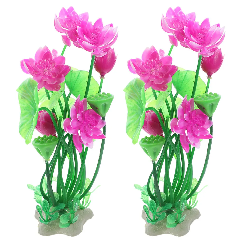 2pcs Fake Aquarium Lotusrealistic Fish Tank Decorations Plastic Aquatic Lotus For Small Aquarium Office Home Decor Fish Tank
2pcs Fake Aquarium Lotusrealistic Fish Tank Decorations Plastic Aquatic Lotus For Small Aquarium Office Home Decor Fish Tank