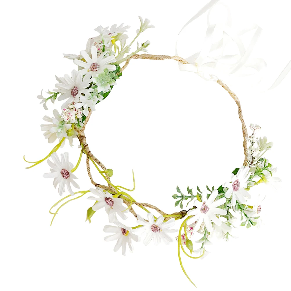 Artificial Daisy Wreath White Ribbon Spring Faux PP Bridesmaid Wedding Party Office Hotel
Artificial Daisy Wreath White Ribbon Spring Faux PP Bridesmaid Wedding Party Office Hotel