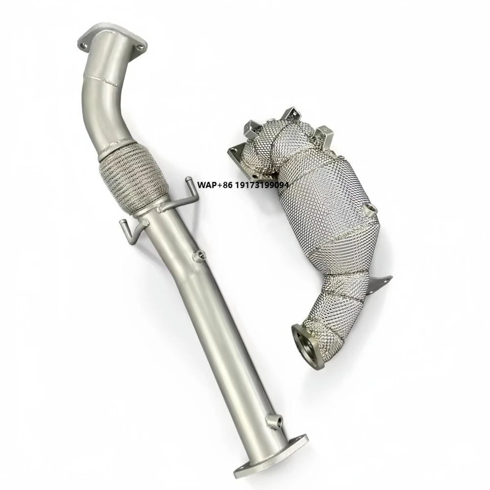 Car Sport Downpipe for Elantra N 2.0T SS304 Exhaust Pipes Front Pipe High Flow Catalytic Converter with Heat Shield
Car Sport Downpipe for Elantra N 2.0T SS304 Exhaust Pipes Front Pipe High Flow Catalytic Converter with Heat Shield