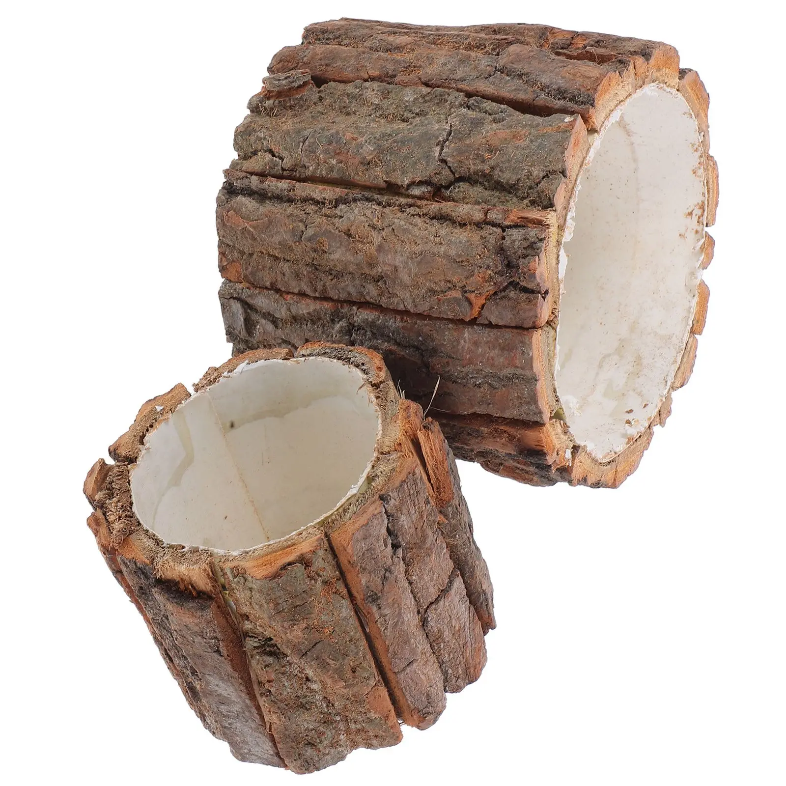2 Pcs Bark Fountain Pots Hanging Basket Tree Country Decor Succulents Wooden Planter Stump
2 Pcs Bark Fountain Pots Hanging Basket Tree Country Decor Succulents Wooden Planter Stump