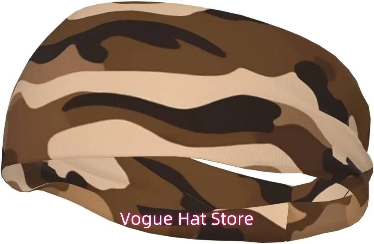 Brown Camouflage Sweatbands Sports Headbands for Men Women Fashion Non Slip Sweat Bands Moisture Wicking Hairbands Athletic Gym
Brown Camouflage Sweatbands Sports Headbands for Men Women Fashion Non Slip Sweat Bands Moisture Wicking Hairbands Athletic Gym