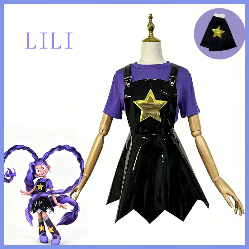 Game Poppy Cos Lily Cosplay Costume Overall Dress Socks Lily Lovebraids Outfit Uniform Halloween Playtime Broken Things Full Set
Game Poppy Cos Lily Cosplay Costume Overall Dress Socks Lily Lovebraids Outfit Uniform Halloween Playtime Broken Things Full Set