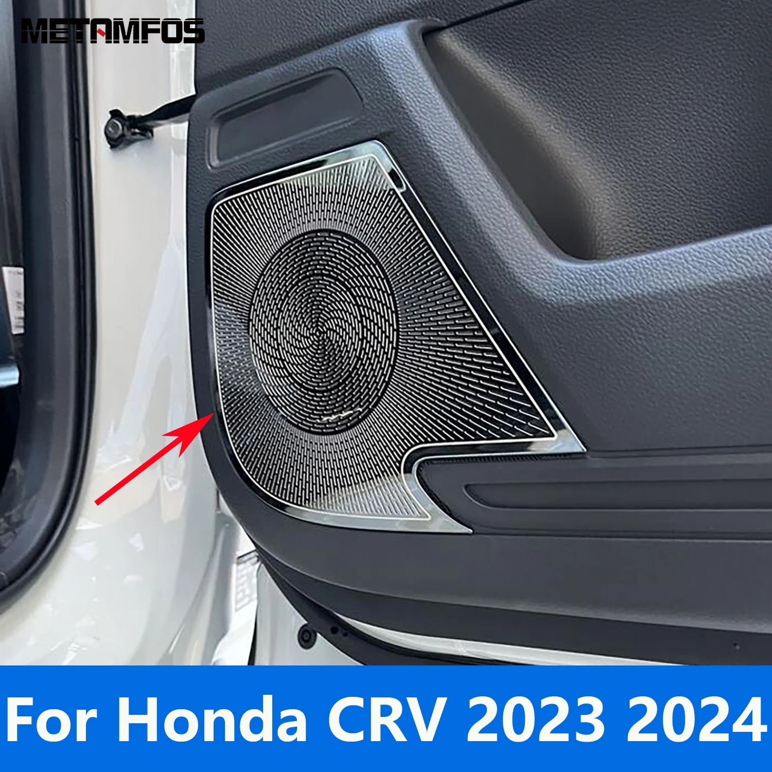 Крышка громкого динамика для Honda CR-V CRV 2023 2024 нержавеющая стереомагнитола для автомобильной двери аксессуары для рамы автомобильного стайлинга
Крышка громкого динамика для Honda CR-V CRV 2023 2024 нержавеющая стереомагнитола для автомобильной двери аксессуары для рамы автомобильного стайлинга