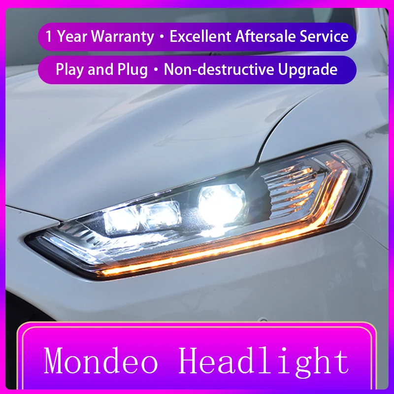 Пара автомобильных фар для Ford Mondeo 2013-2016, фотообъектив DRL, головная лампа, Динамическая фотография, дневная фотосессия, аксессуары для автомобиля
Пара автомобильных фар для Ford Mondeo 2013-2016, фотообъектив DRL, головная лампа, Динамическая фотография, дневная фотосессия, аксессуары для автомобиля