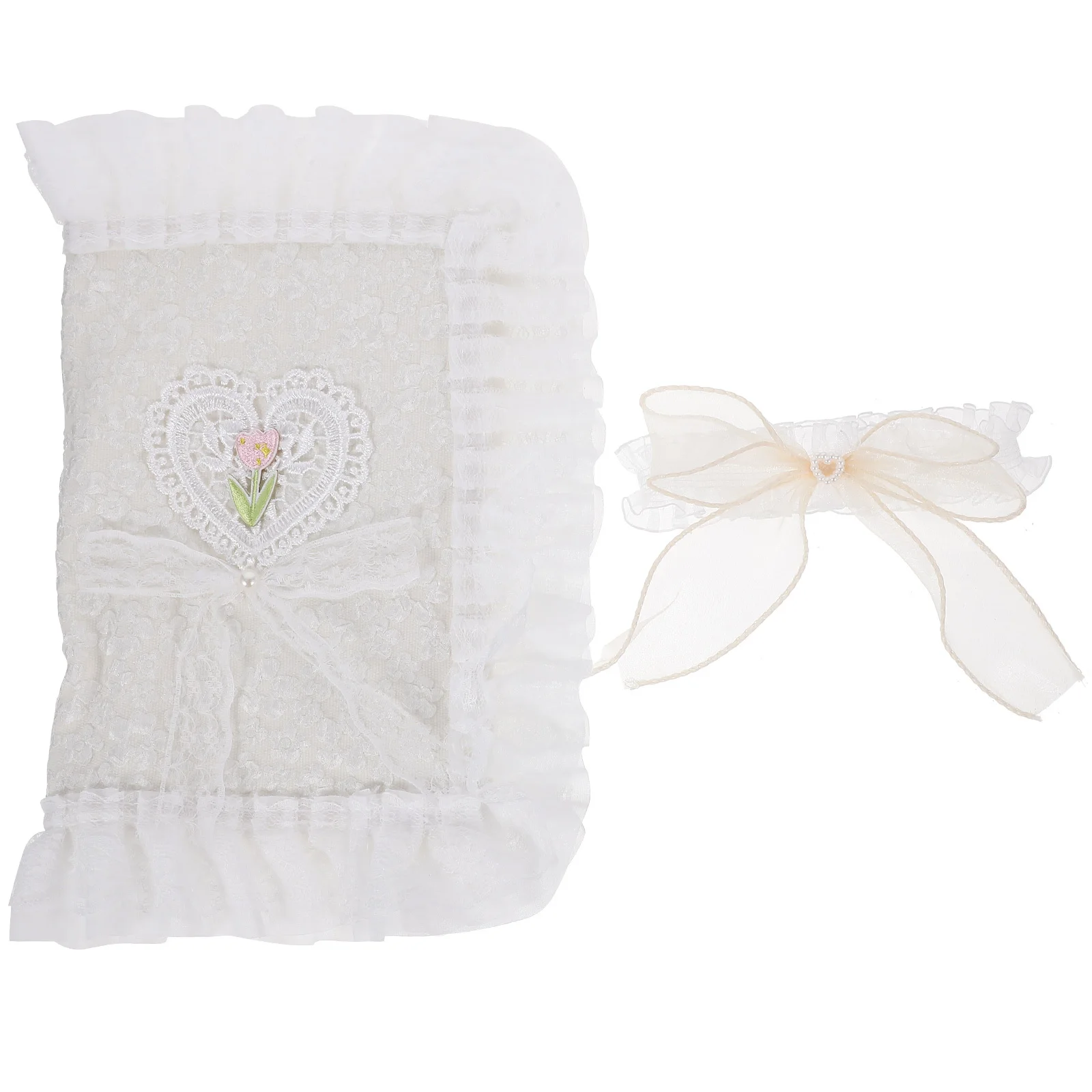 Lace Book Cover Fabric Handmade Washable Protective Sleeve Decorative Book Cover for Student Textbooks Notebook
Lace Book Cover Fabric Handmade Washable Protective Sleeve Decorative Book Cover for Student Textbooks Notebook