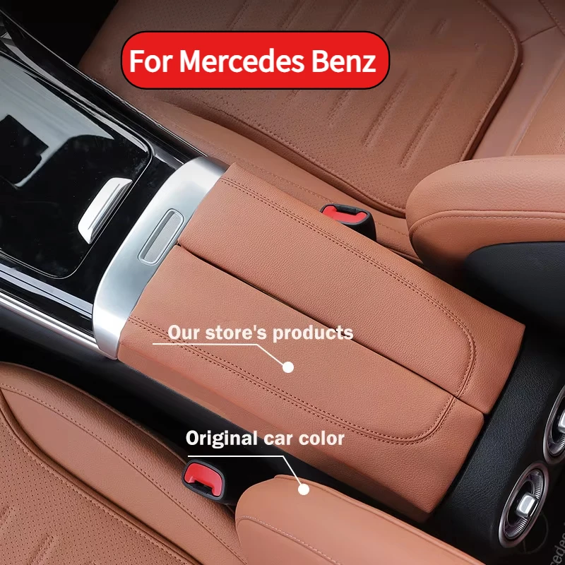 For Mercedes Benz C Class W206 GLC X254 2022-2024 Leather Anti-Scratch Car Accessories Center Console Armrest Box Cover Pad
For Mercedes Benz C Class W206 GLC X254 2022-2024 Leather Anti-Scratch Car Accessories Center Console Armrest Box Cover Pad