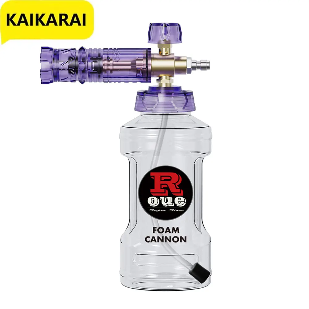 Car foam sprayer Snow Foam Gun Pressure Washer foam nozzle for karcher Adjustable Nozzle Fitting for Karcher Lavor Parkside
Car foam sprayer Snow Foam Gun Pressure Washer foam nozzle for karcher Adjustable Nozzle Fitting for Karcher Lavor Parkside