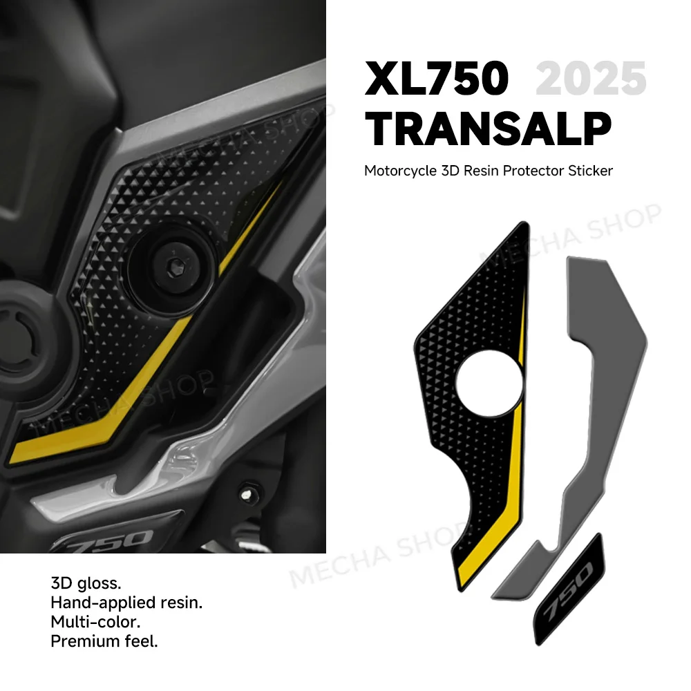 For XL750 Transalp 2025 Heel Protector 3D Stickers Motorcycle Accessories 3D Decal Kit
For XL750 Transalp 2025 Heel Protector 3D Stickers Motorcycle Accessories 3D Decal Kit