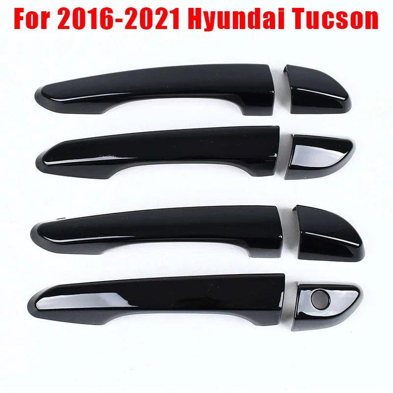 Glossy Pure Black Cover Trim For 2016-2021 Hyundai Tucson Side Door Handle
Glossy Pure Black Cover Trim For 2016-2021 Hyundai Tucson Side Door Handle