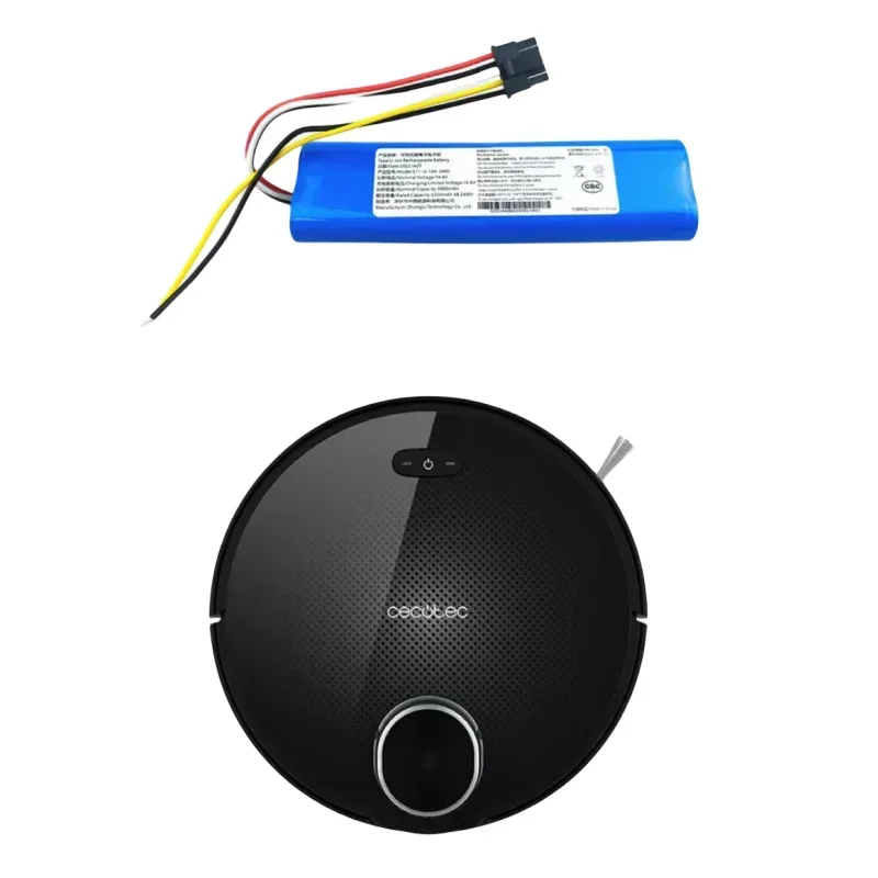 Replacement Battery 14.4V 3500mAh – Compatible with CECOTEC CONGA 3090/3091/3092/1690/1890/2090/2290 Robot Vacuum Cleaners
Replacement Battery 14.4V 3500mAh – Compatible with CECOTEC CONGA 3090/3091/3092/1690/1890/2090/2290 Robot Vacuum Cleaners