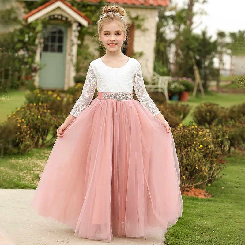 Newborn Kids Princess Lace Tulle Sashes Flower Girl Dress Children First Communion Dress Ball Gown Wedding Party Dress Birthday
Newborn Kids Princess Lace Tulle Sashes Flower Girl Dress Children First Communion Dress Ball Gown Wedding Party Dress Birthday
