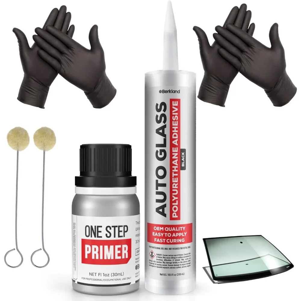 One-Step Primer & Polyurethane Windshield Adhesive Kit – High Bond Strength, UV Resistant, Fast Drying Sealant
One-Step Primer & Polyurethane Windshield Adhesive Kit – High Bond Strength, UV Resistant, Fast Drying Sealant