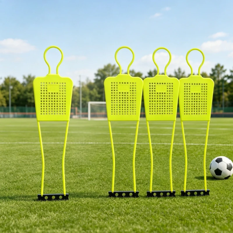 Portable Soccer Training Dummy Wall, Football Mannequin Obstacle Set for Free Kick Practice, Sturdy Durable Non-Tip Base
Portable Soccer Training Dummy Wall, Football Mannequin Obstacle Set for Free Kick Practice, Sturdy Durable Non-Tip Base