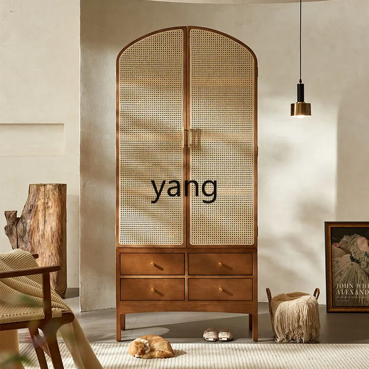 LTT retro solid wood rattan storage housekeeping cabinet B & B hotel high cabinet
LTT retro solid wood rattan storage housekeeping cabinet B & B hotel high cabinet