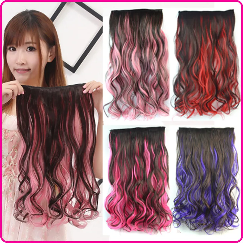 One Piece Hair Extension Clip Five Clips Wig Clip for Women Colorful Highlighted Big Wavy Long Curly Real Hair Natural
One Piece Hair Extension Clip Five Clips Wig Clip for Women Colorful Highlighted Big Wavy Long Curly Real Hair Natural