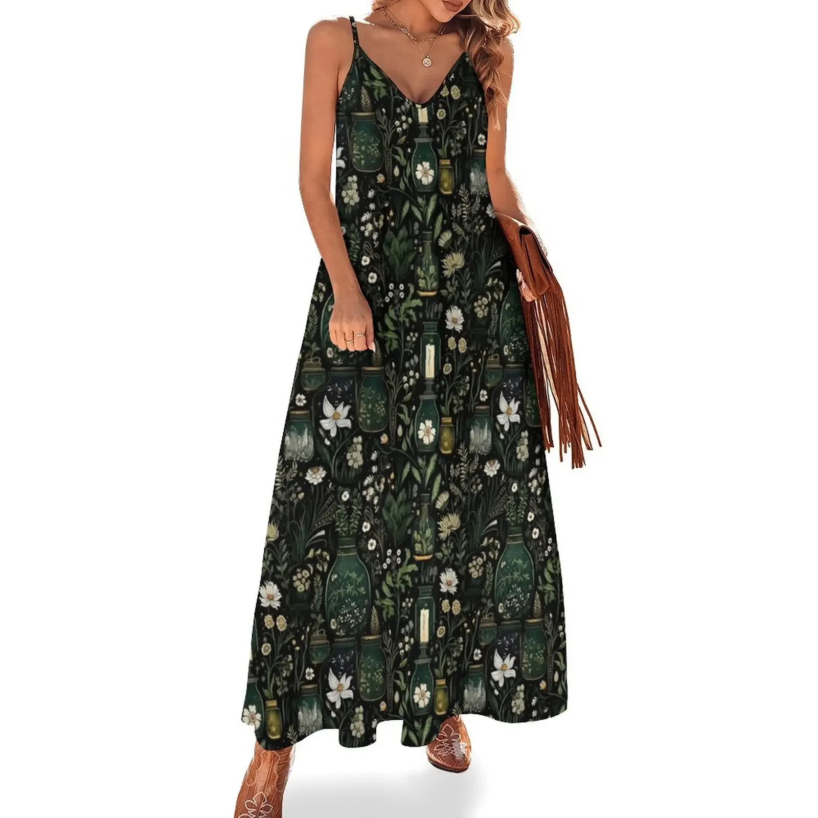 Flowers and Apothicary Sleeveless Dress luxury evening dresses 2025 elegant women's dresses for wedding Dress
Flowers and Apothicary Sleeveless Dress luxury evening dresses 2025 elegant women's dresses for wedding Dress