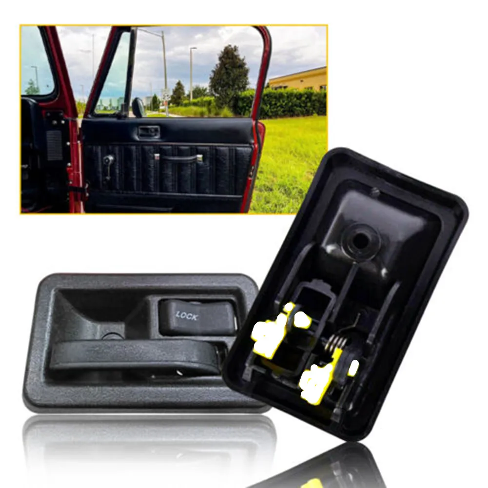 Car Inside Door Handles Interior Pair Left And Right For Jeep YJ TJ 1987-2004 Automobile Interior Door Handle Replacement
Car Inside Door Handles Interior Pair Left And Right For Jeep YJ TJ 1987-2004 Automobile Interior Door Handle Replacement