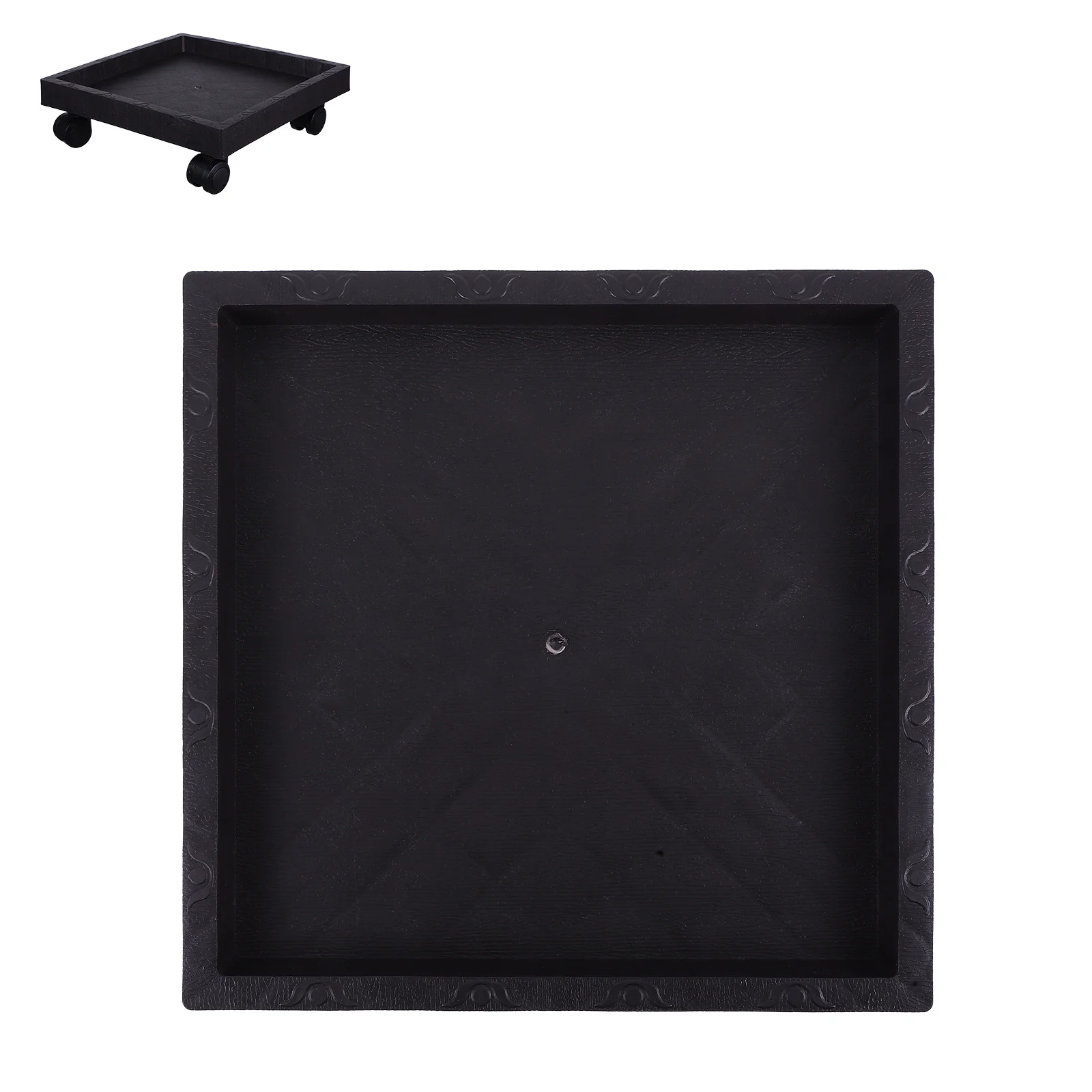 Square Plant Tray Wheels Heavy Duty Flower Pot Stand with Rollers Movable Planter Caster Pallet for Garden Patio
Square Plant Tray Wheels Heavy Duty Flower Pot Stand with Rollers Movable Planter Caster Pallet for Garden Patio