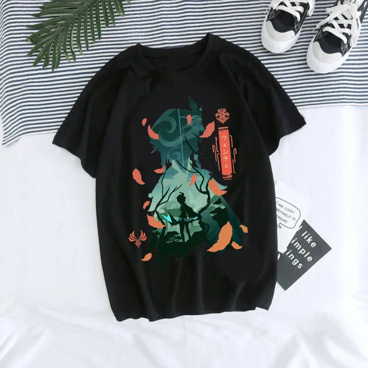 2023 Summer Women T-shirt Genshin Impact Graphic Short Sleeve T-shirts Harajuku Cartoon Kawaii Unisex Streetwear y2k Clothes Top
2023 Summer Women T-shirt Genshin Impact Graphic Short Sleeve T-shirts Harajuku Cartoon Kawaii Unisex Streetwear y2k Clothes Top