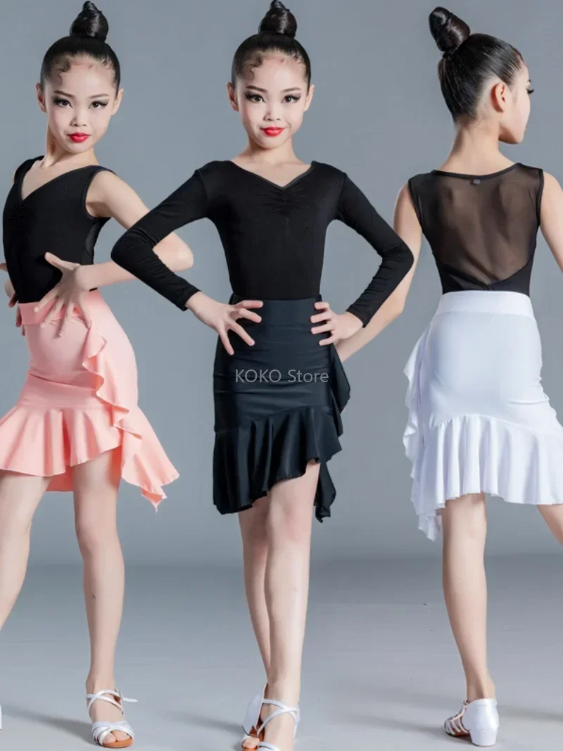 Summer Latin Dance Dress for Girls Latin Dance Practice Clothes Split Top Skirts Suit Training Clothes Dance Wear Fringe Dress
Summer Latin Dance Dress for Girls Latin Dance Practice Clothes Split Top Skirts Suit Training Clothes Dance Wear Fringe Dress