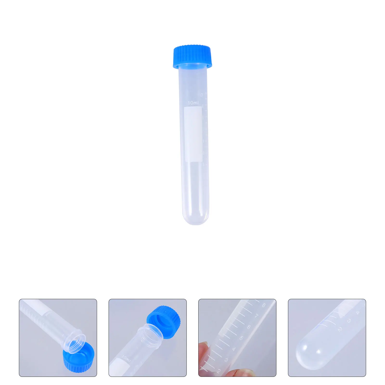 100 Pcs Microcentrifuge Tubes High Quality Transparent Plastic Lab Vials Test Cap Biochemistry Molecular
100 Pcs Microcentrifuge Tubes High Quality Transparent Plastic Lab Vials Test Cap Biochemistry Molecular